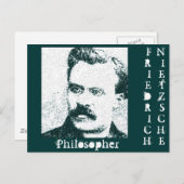 Nietzsche Briefkaart (Voorkant / Achterkant)