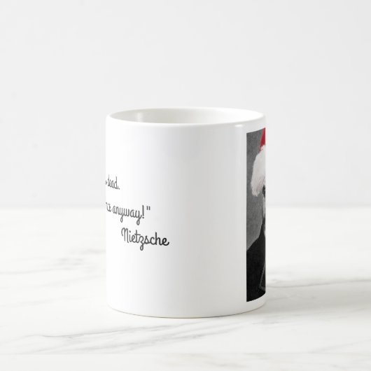 Nietzsche Christmas Mug (Centre)