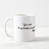 Nietzsche Christmas Mug (Gauche)