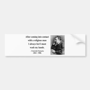 Nietzsche citaat 3b bumpersticker