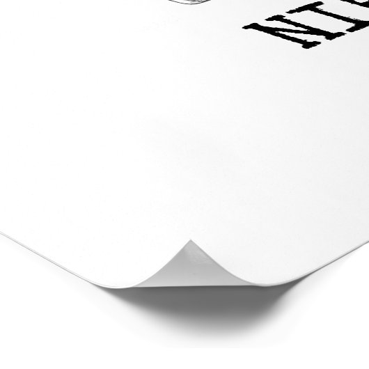 Nietzsche citeert Nietzsche de Kennis- en Onwetens Poster (Hoek)