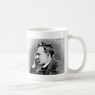 Nietzsche "Dood U niet" Citaat Gifts & T - shirts Koffiemok