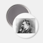 Nietzsche "Dood U niet" Citaat Gifts & T - shirts Magneet (Voorkant / Achterkant)