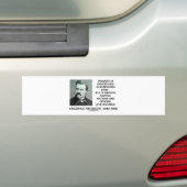 Nietzsche Insanity Rare in Individual Quote Bumpersticker (Op auto)