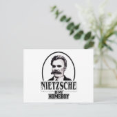 Nietzsche is mijn Homeboy Briefkaart (Staand voorkant)
