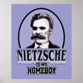 Nietzsche is mijn Homeboy Poster (Voorkant)