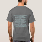 Nietzsche is mijn huisjongen t-shirt (Achterkant)