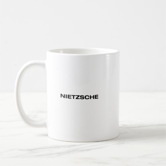 Nietzsche Mug (Gauche)