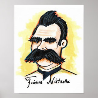 Nietzsche Poster 11 x 8,5 inch