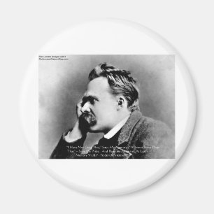 Nietzsche "Pride Vs Memory" Wisdom Quote Gifts/T-s Magneet