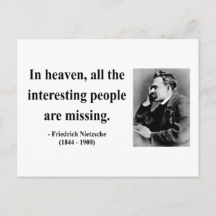 Nietzsche Quote 4b Briefkaart