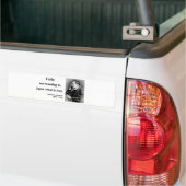 Nietzsche Quote 5b Bumpersticker (Op Truck)