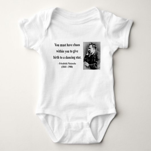 Nietzsche Quote 6b Romper (Voorkant)