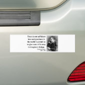 Nietzsche Quote 7b Bumpersticker (Op auto)