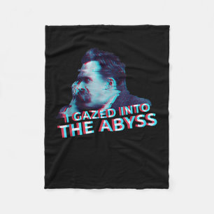Nietzsche Quote voor een filosofische student Fleece Deken