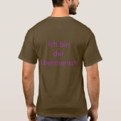 NIETZSCHE T-SHIRT (Achterkant)