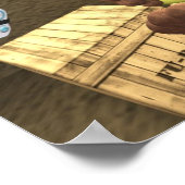 Nietzsche voor Bunnies Tiny Nation Poster (Hoek)