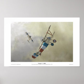 Nieuport 11 "BéBé" Poster