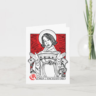 NIEUW! 2011 Kerstfeest Kaart: Eer aan God Feestdagen Kaart