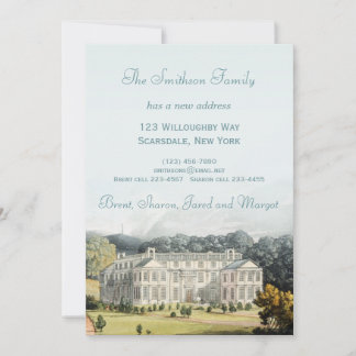 Nieuw Adres Bewegend Nieuwe Aankondiging van het H