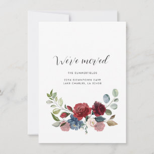 Nieuw adres update Floral Moving Aankondiging