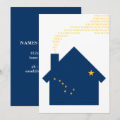 nieuw alaskadres aankondiging (Voorkant / Achterkant)