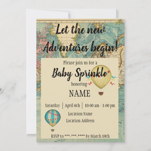 Nieuw Avontuur Kaart (Voorkant)