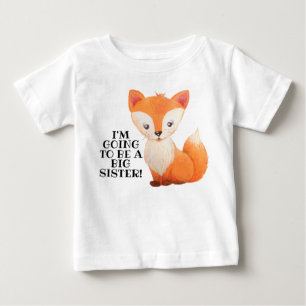 Nieuw Baby Grote Zus Kleine Vos Peuter T-shirt