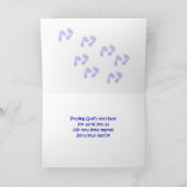 Nieuw baby - Jongen Aankondiging (Binnen)