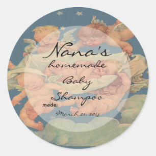 Nieuw babykleerdeksel voor 2,5-inch deksel ronde sticker