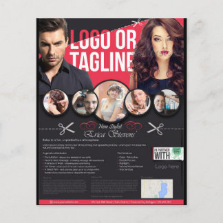 Nieuw Barber Shop Flyer-ontwerp Flyer