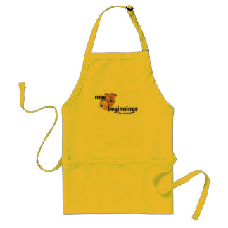 Nieuw begin Apron Standaard Schort