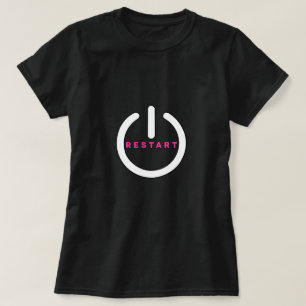 Nieuw begin - de Fout van het Systeem - Nieuw T-shirt