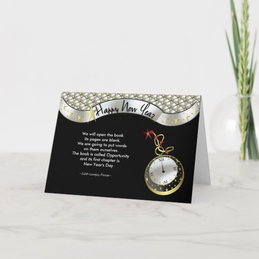 Nieuw Begin Feestdagen Kaart (Voorkant)