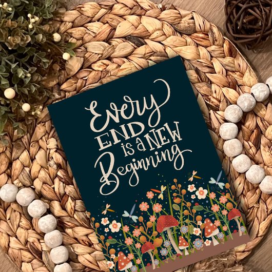 "Nieuw begin"-inspiratie Kaart