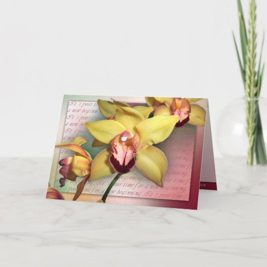 Nieuw begin kaart (Voorkant)