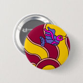 Nieuw begin ronde button 5,7 cm (Voorkant /achterkant)