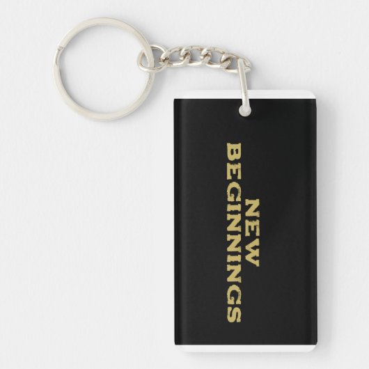Nieuw begin sleutelhanger (Voorkant)
