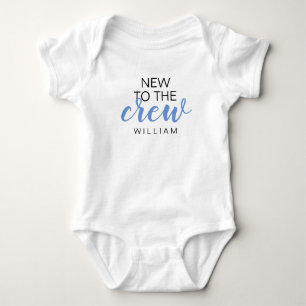 Nieuw Bij De Bemanning Blauw Romper