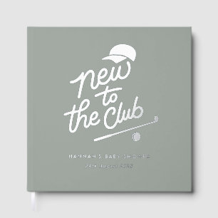 Nieuw bij de Club Golf Baby Shower Gastenboek