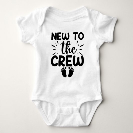 Nieuw bij de Crew Baby Romper (Voorkant)