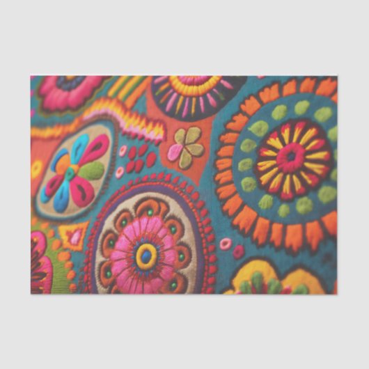 NIEUW BOHEMIA 4 oogverblindend boho decoupage papi Tissuepapier (Voorkant)