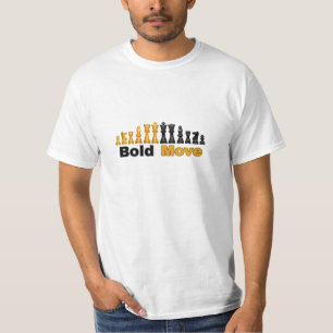 NIEUW! Bold Move - Schaak T-shirt