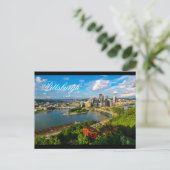 NIEUW Briefkaart Pittsburgh Foto (Staand voorkant)