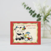  nieuw Briefkaart van aankomst (Staand voorkant)