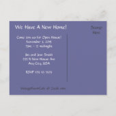 Nieuw Briefkaart van het Open Huis van het Huis (Achterkant)