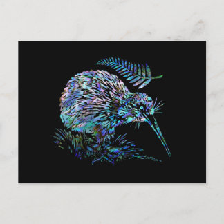 NIEUW BRIEFKAART ZEALAND KIWI PAUA