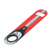 Nieuw cadeau voor Lacrosse Speed Flessenopener (Voorkant Gekanteld)