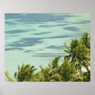 Nieuw-Caledonië, Grande Terre eiland, Noumea. Anse Poster