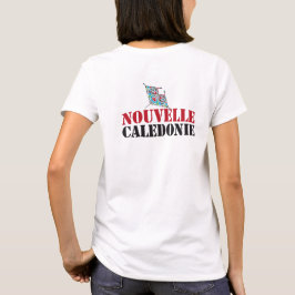 Nieuw-Caledonië, manta, oceaantribal T-shirt